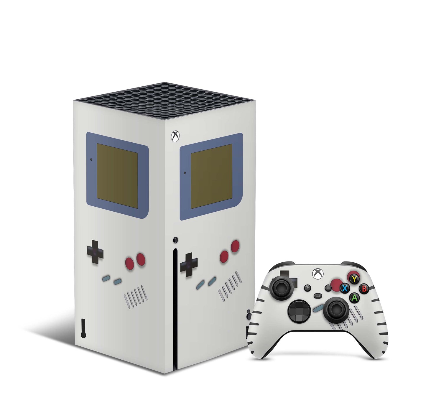 Xbox Series X Skin Aufkleber Design Schutzfolie Vinyl - Retro-Boy Aufkleber Skins4u
