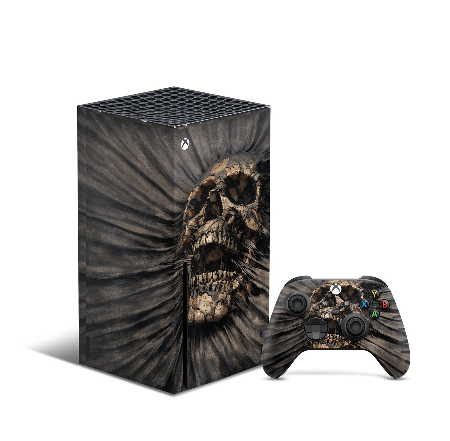 Xbox Series X Skin Aufkleber Design Schutzfolie Vinyl - Skull-Wrap Aufkleber Skins4u