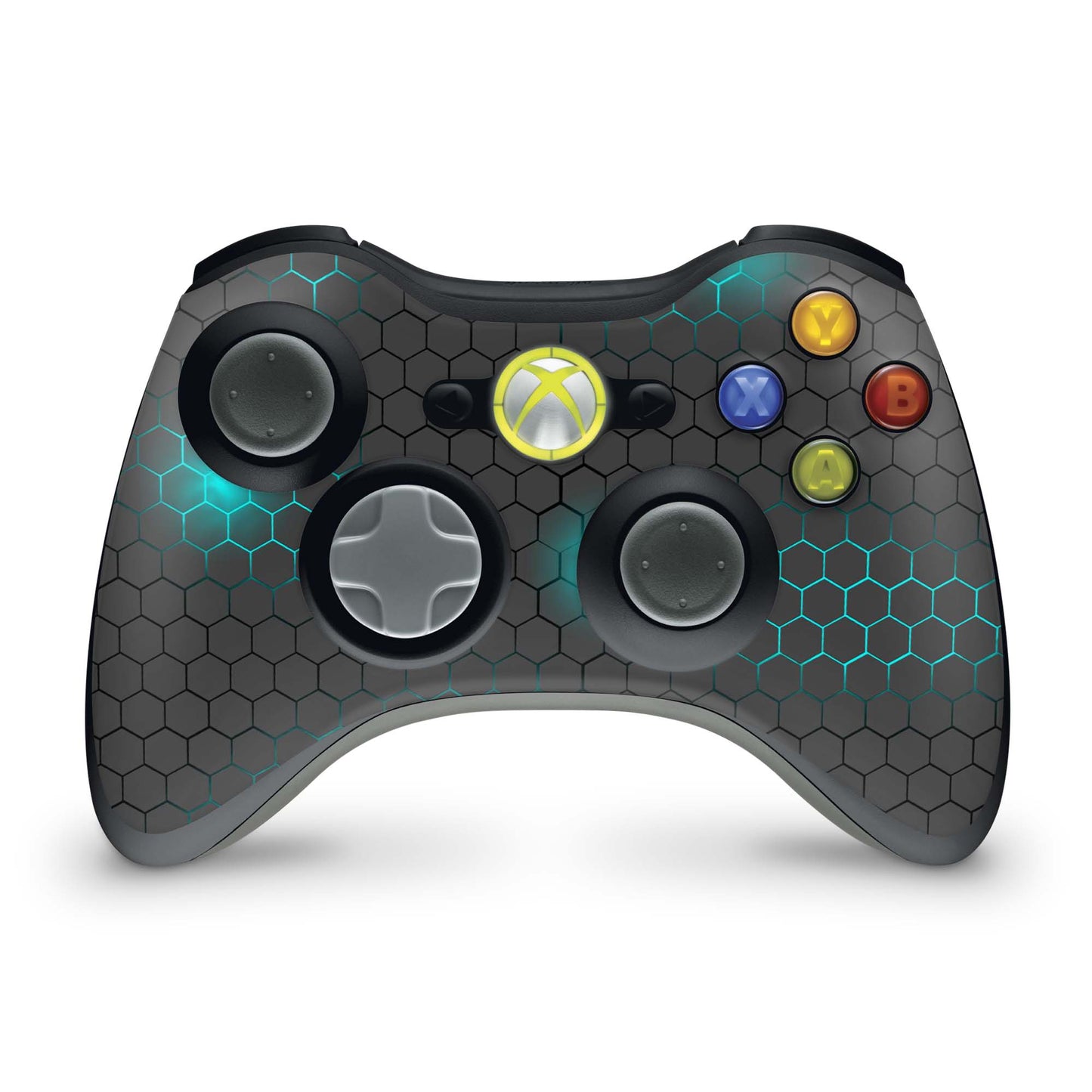 Xbox 360 Controller Skin Vinyl Aufkleber Exo small blue Aufkleber Skins4u