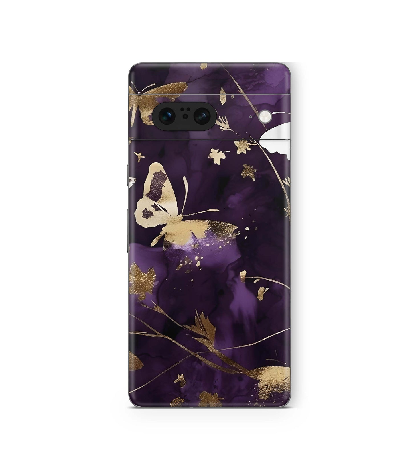 Google Pixel 8 Pro Skins Design Schutzfolie Purple Butterfly Aufkleber skins4u