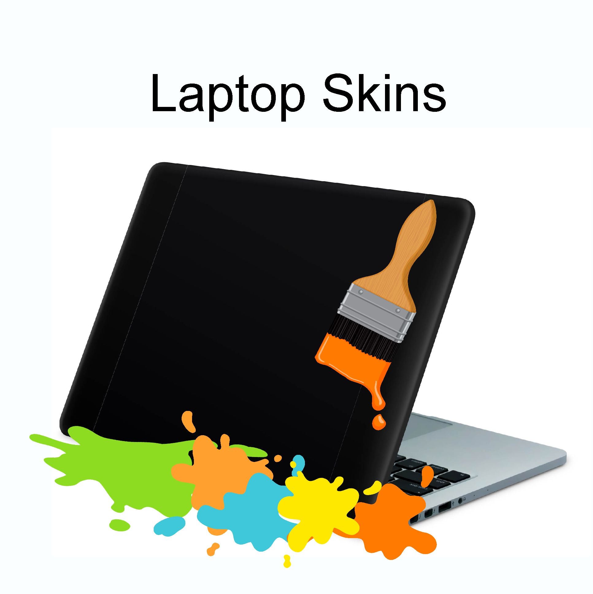 Laptop Sticker selbst gestalten, Vinyl Sticker