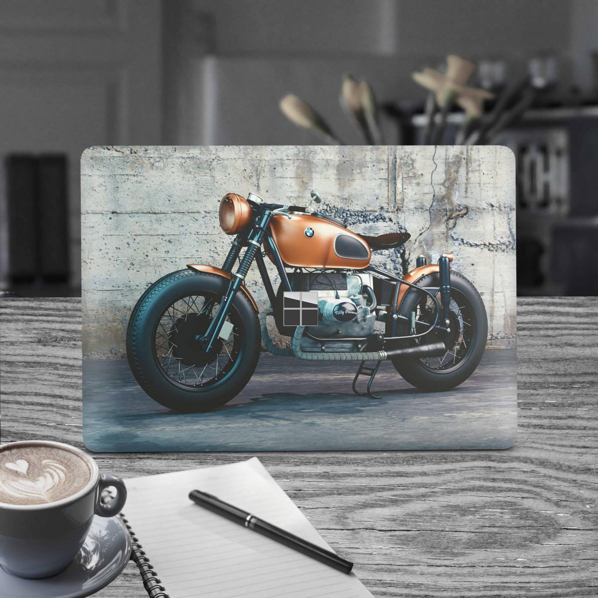 Microsoft Surface Laptop Go 1 / Go 2 Skins Premium Vinylfolie Kratzerschutz Design Vintage Bike Elektronik-Sticker & -Aufkleber Skins4u