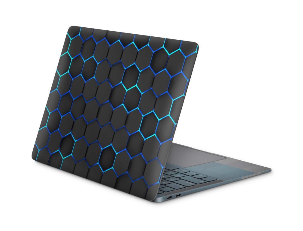 Laptop Aufkleber Universal Skins Design Aufkleber Schutzfolie Cover Skin Exo blau Laptop Skins Folien skins4u