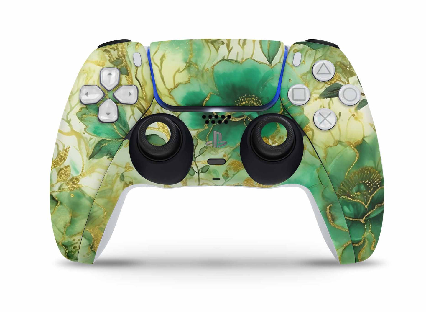 PS5 Controller Skin Vinyl Design Schutzfolie individualisiere Playstation 5 Gamepad Blütenzauber Aufkleber skins4u