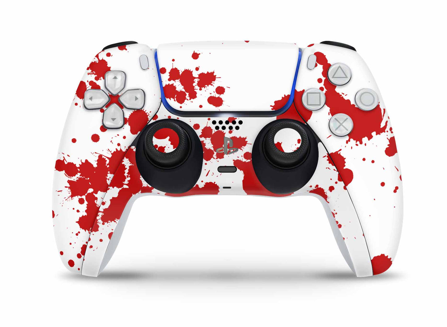 PS5 Controller Skin Vinyl Design Schutzfolie individualisiere Playstation 5 Gamepad Blood Aufkleber skins4u