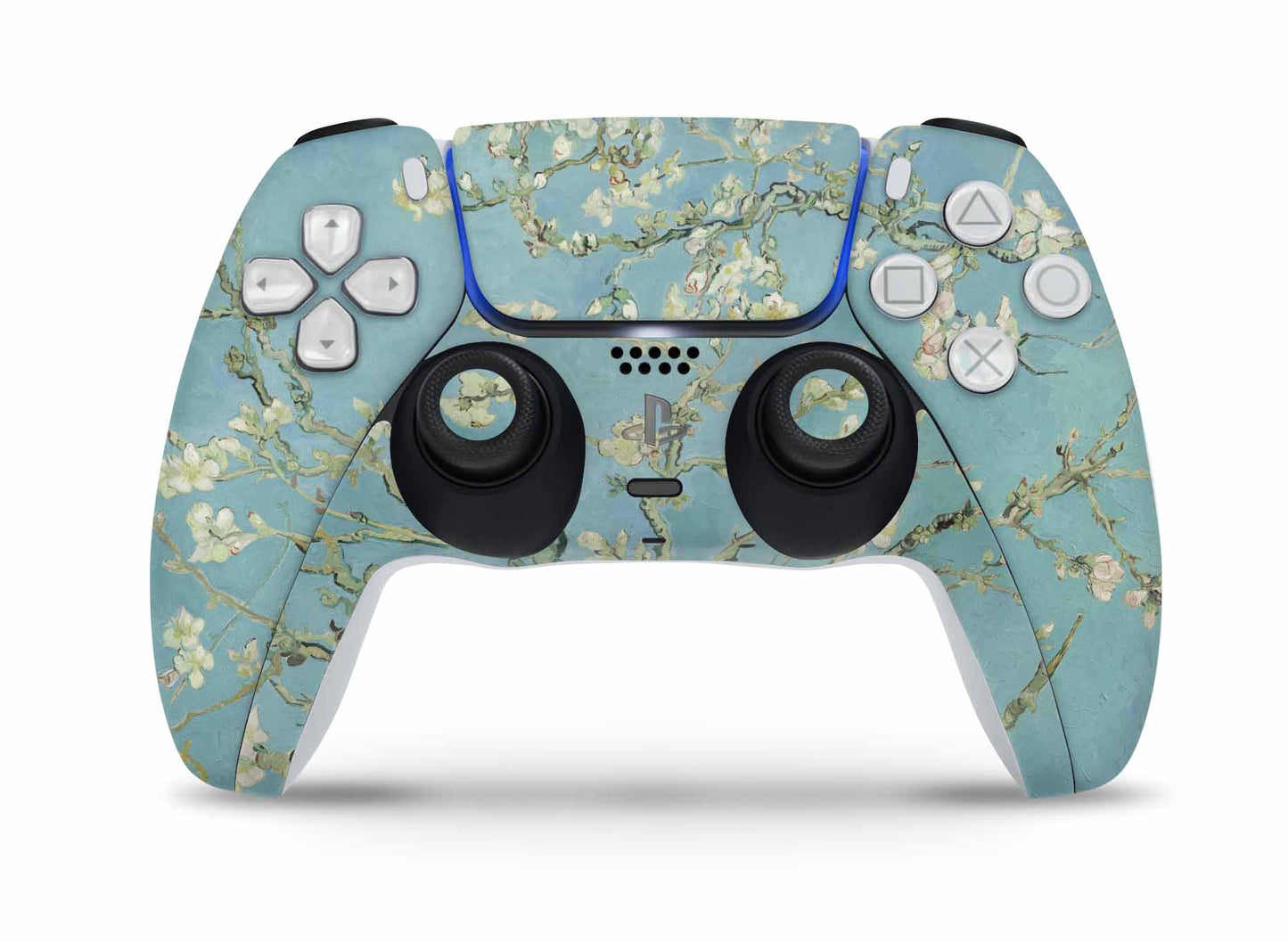 PS5 Controller Skin Vinyl Design Schutzfolie individualisiere Playstation 5 Gamepad Blossoming Aufkleber skins4u