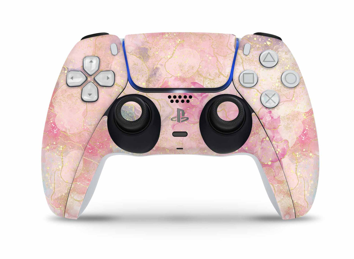 PS5 Controller Skin Vinyl Design Schutzfolie individualisiere Playstation 5 Gamepad Deluxe pink Aufkleber skins4u