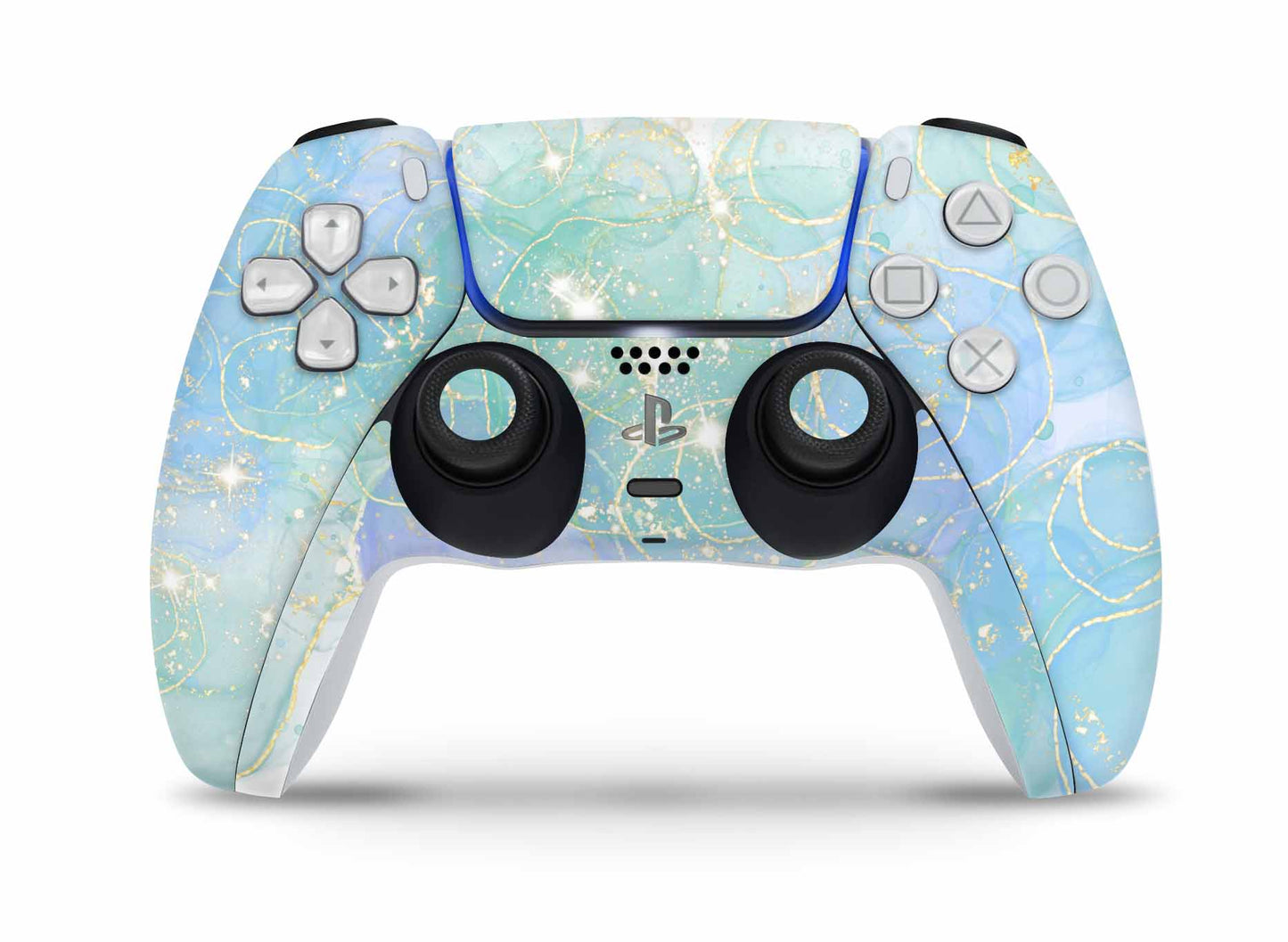 PS5 Controller Skin Vinyl Design Schutzfolie individualisiere Playstation 5 Gamepad Mermaid Aufkleber skins4u