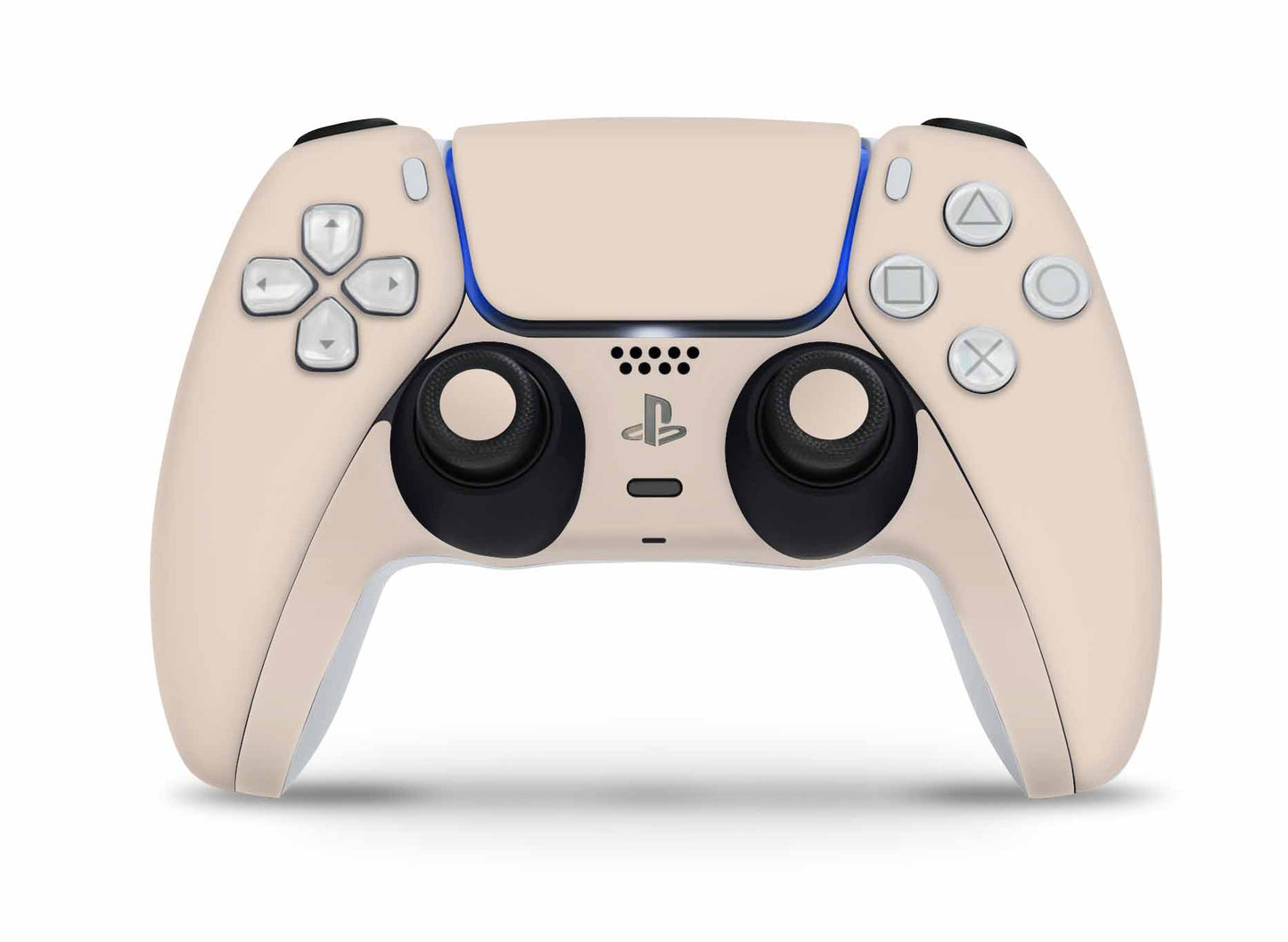 PS5 Controller Skin Vinyl Design Schutzfolie individualisiere Playstation 5 Gamepad Solid State cream Aufkleber skins4u