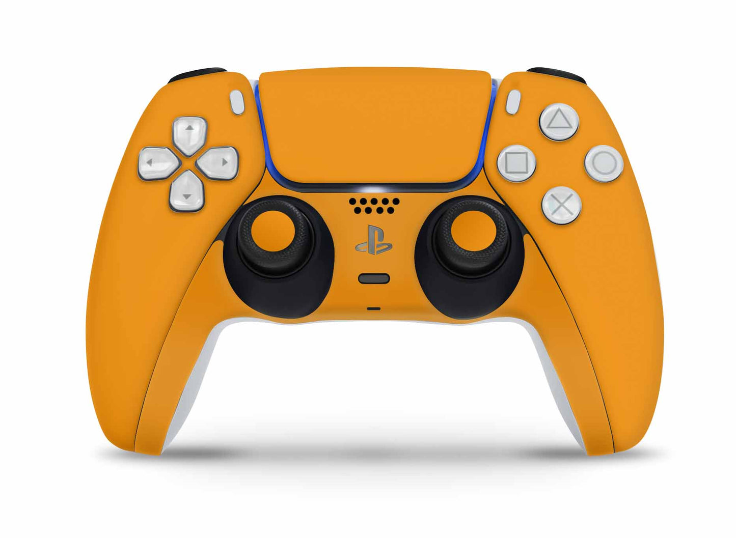 PS5 Controller Skin Vinyl Design Schutzfolie individualisiere Playstation 5 Gamepad Solid State orange Aufkleber skins4u