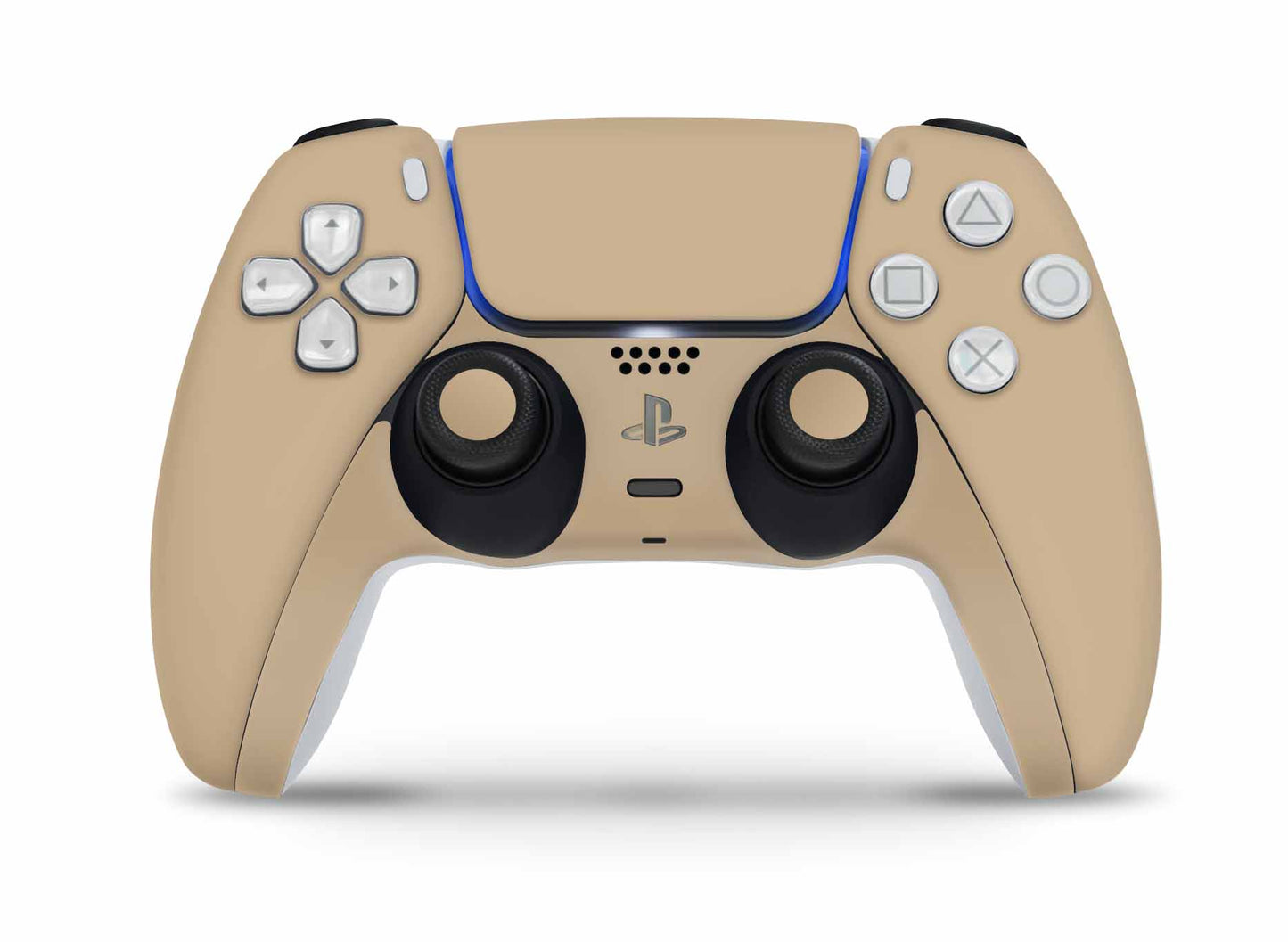 PS5 Controller Skin Vinyl Design Schutzfolie individualisiere Playstation 5 Gamepad Solid State wheat Aufkleber skins4u