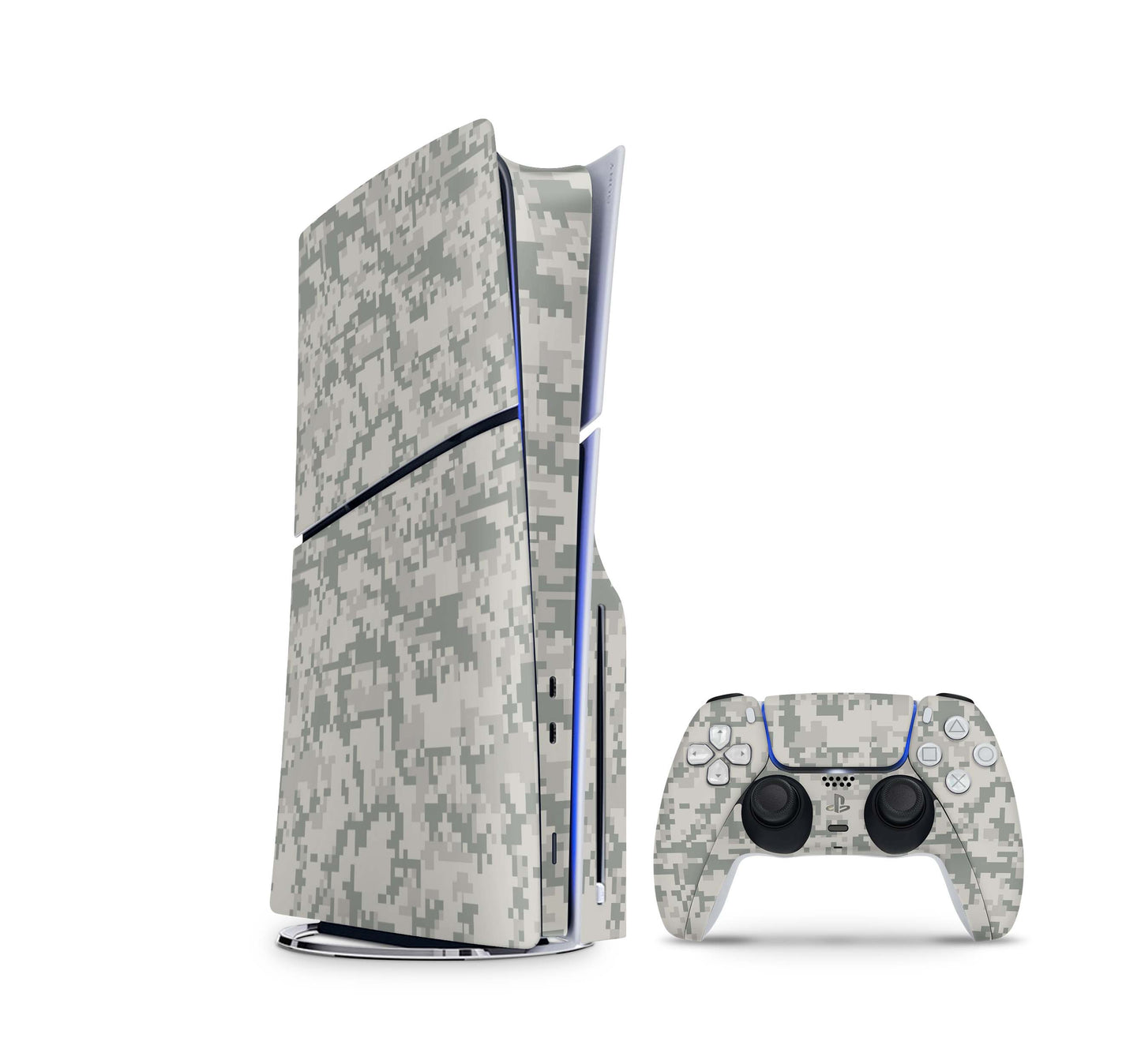 PS5 Slim Skins Disk Edition Aufkleber Design Premium Playstation 5 Skin + PS5 Controller Skin Acu Camo Aufkleber skins4u