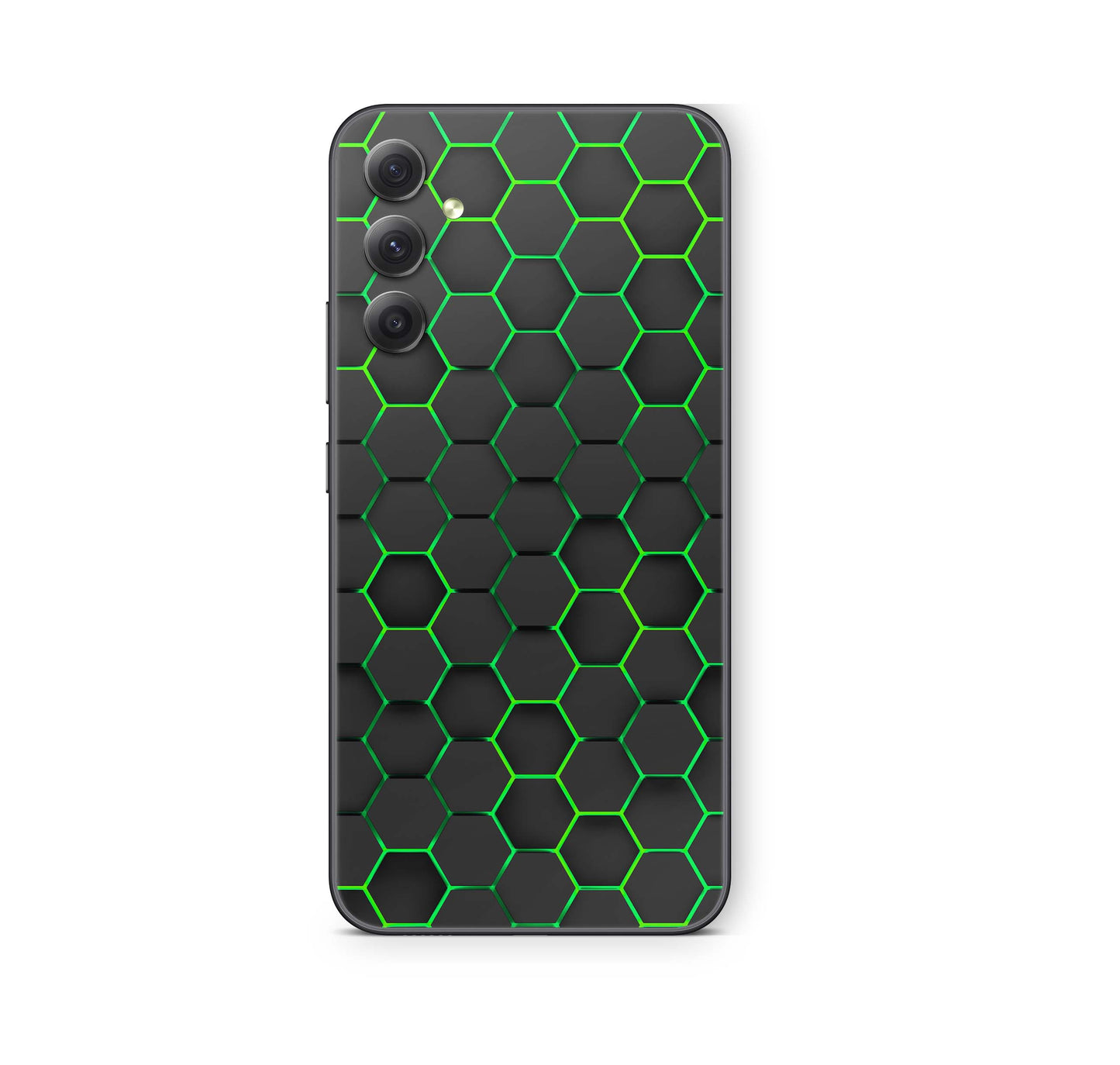 Samsung Galaxy A73 Skin Schutzfolie Aufkleber Skins Design Exo gruen Elektronik-Sticker & -Aufkleber skins4u