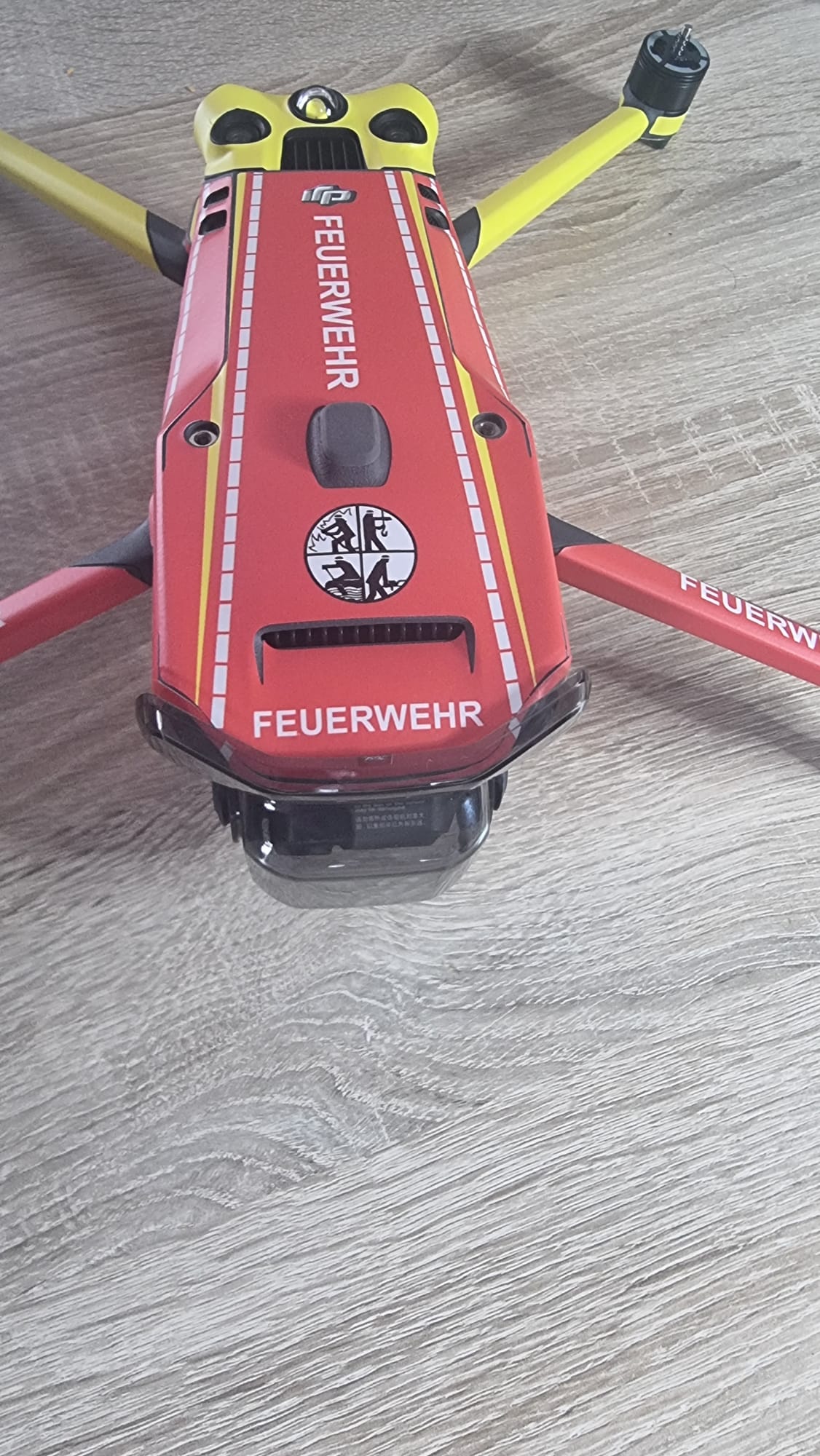 DJI Mavic 3 Folie Skin Feuerwehr Folierung Aufkleber Set Cine Enterprise Thermal Aufkleber Skins4u