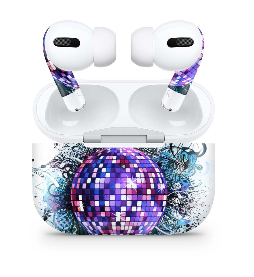 Apple AirPods Pro Skin Aufkleber Design Schutzfolie Discokugel Elektronik-Sticker & -Aufkleber skins4u