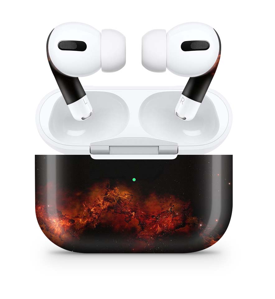Apple AirPods Pro 2 Skin Aufkleber Design Schutzfolie Far Galaxy Elektronik-Sticker & -Aufkleber skins4u