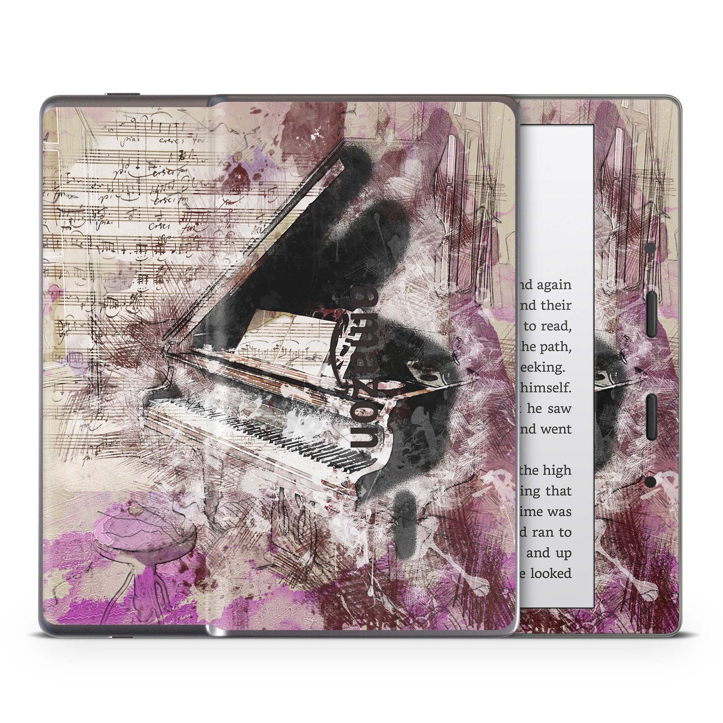 Amazon Kindle Oasis Skin 10.Generation Design Aufkleber Schutzfolie piano Aufkleber skins4u