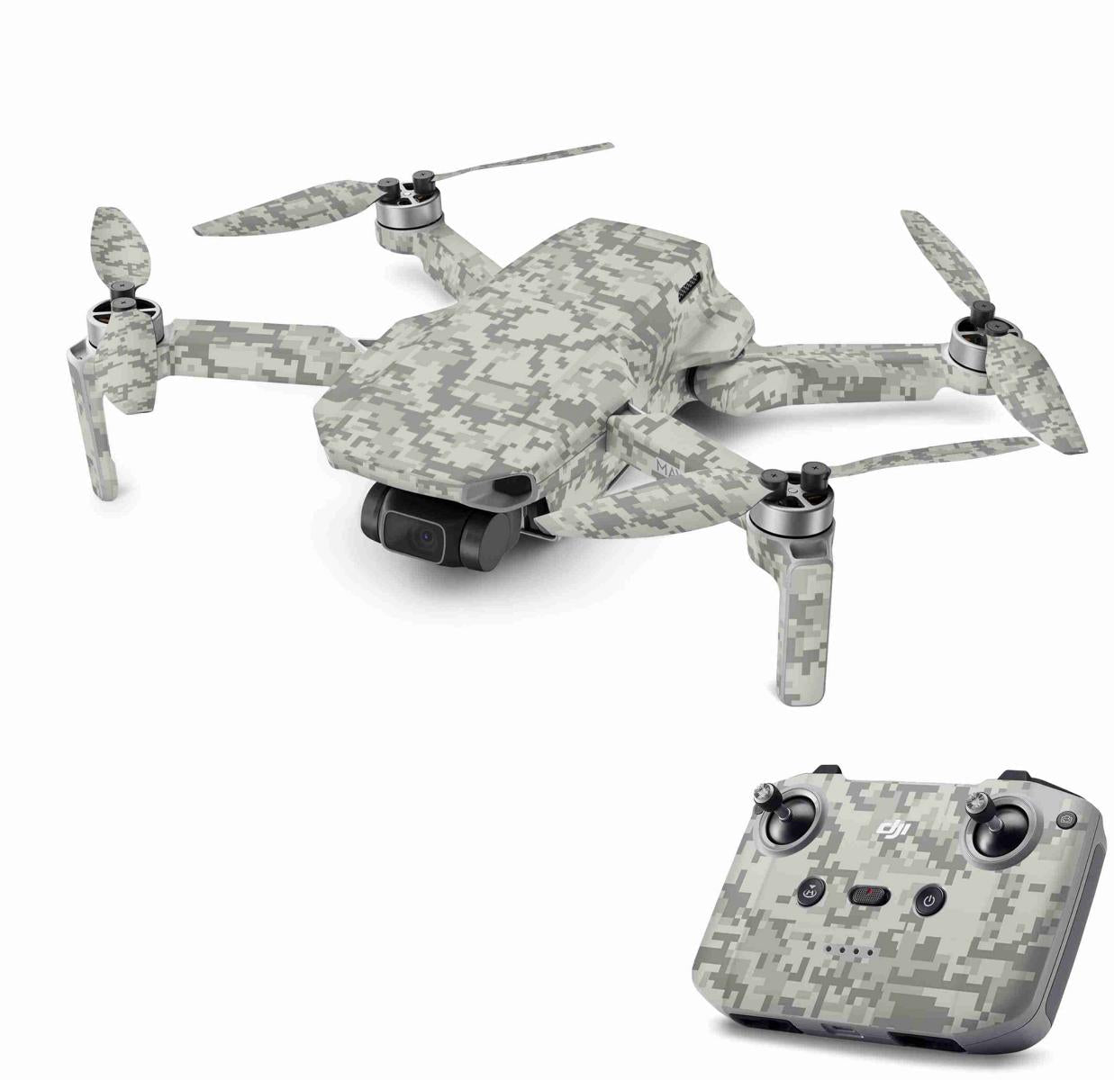 DJI Mavic Mini Serie Skins Mini 2 Mini SE Drohnen Aufkleber Set Acu Camo Elektronik-Sticker & -Aufkleber Skins4u DJI Mini 2