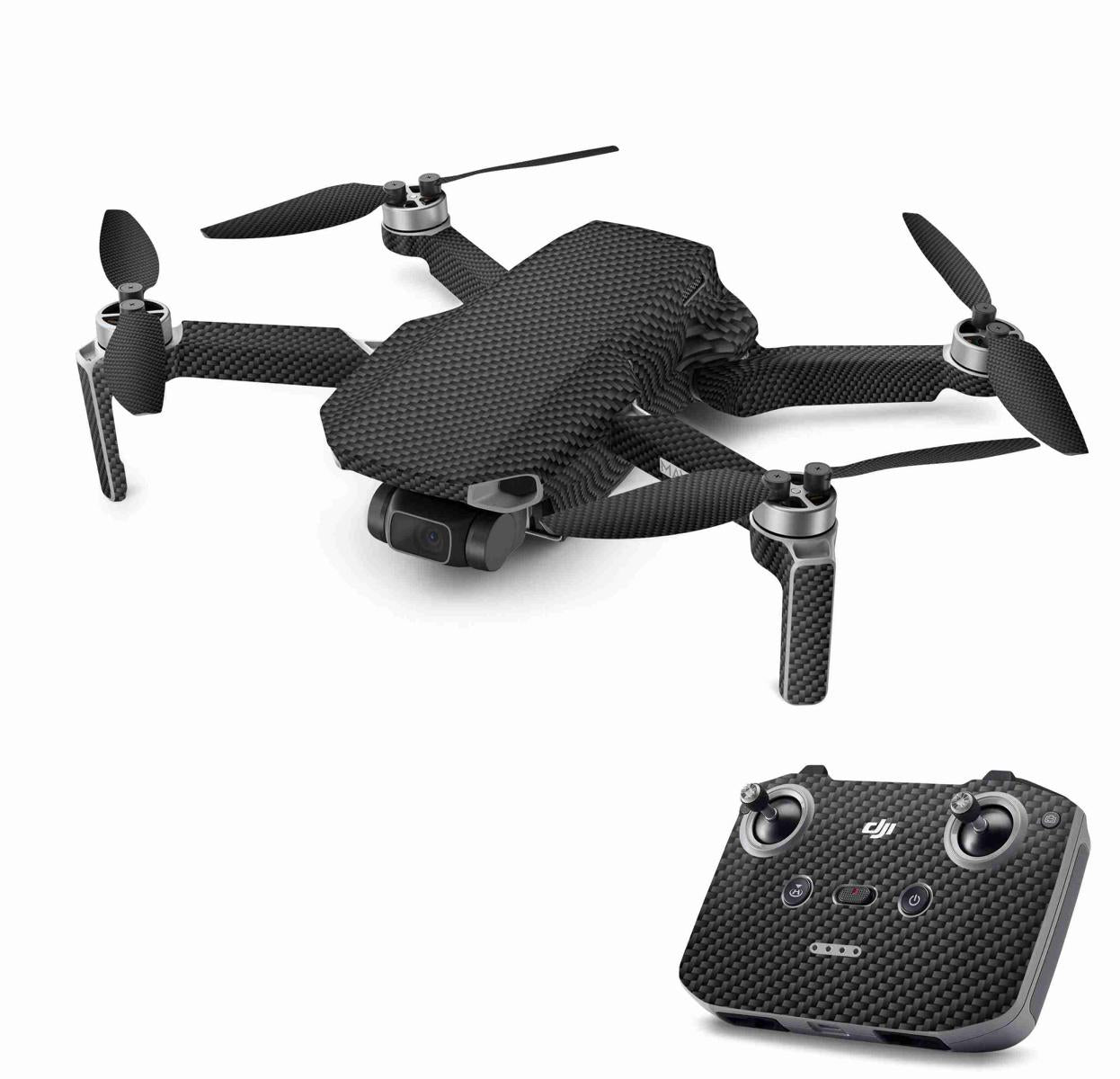 DJI Mavic Mini Serie Skins Mini 2 Mini SE Drohnen Aufkleber Set Carbon Elektronik-Sticker & -Aufkleber Skins4u DJI Mini 2