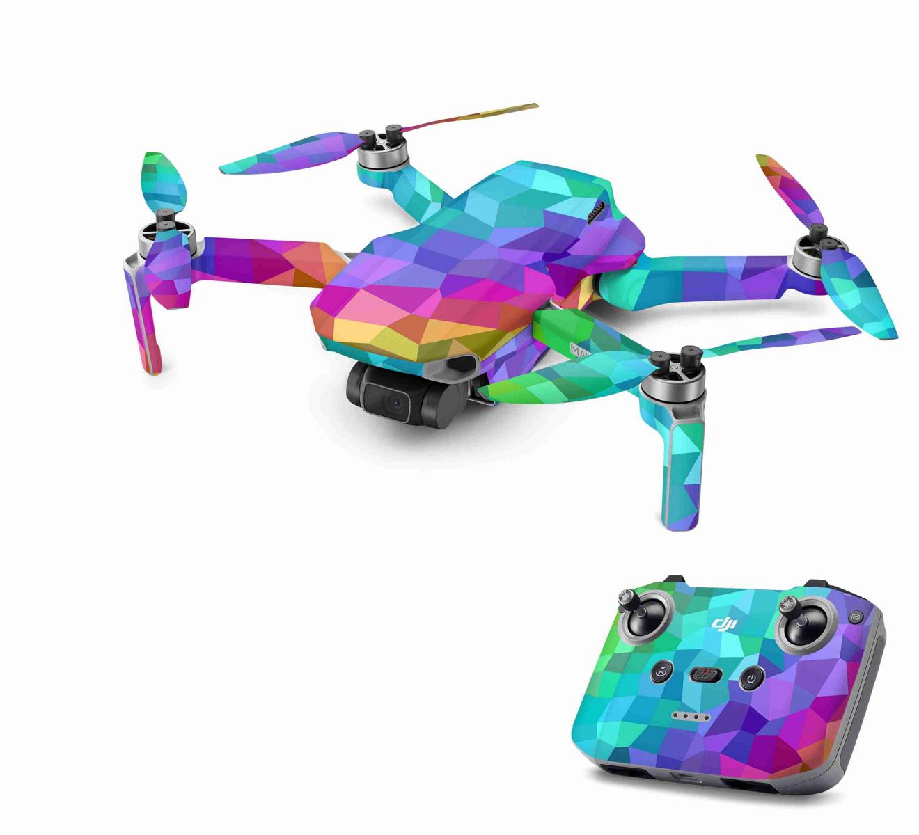DJI Mavic Mini Serie Skins Mini 2 Mini SE Drohnen Aufkleber Set Cruo Elektronik-Sticker & -Aufkleber Skins4u DJI Mini 2