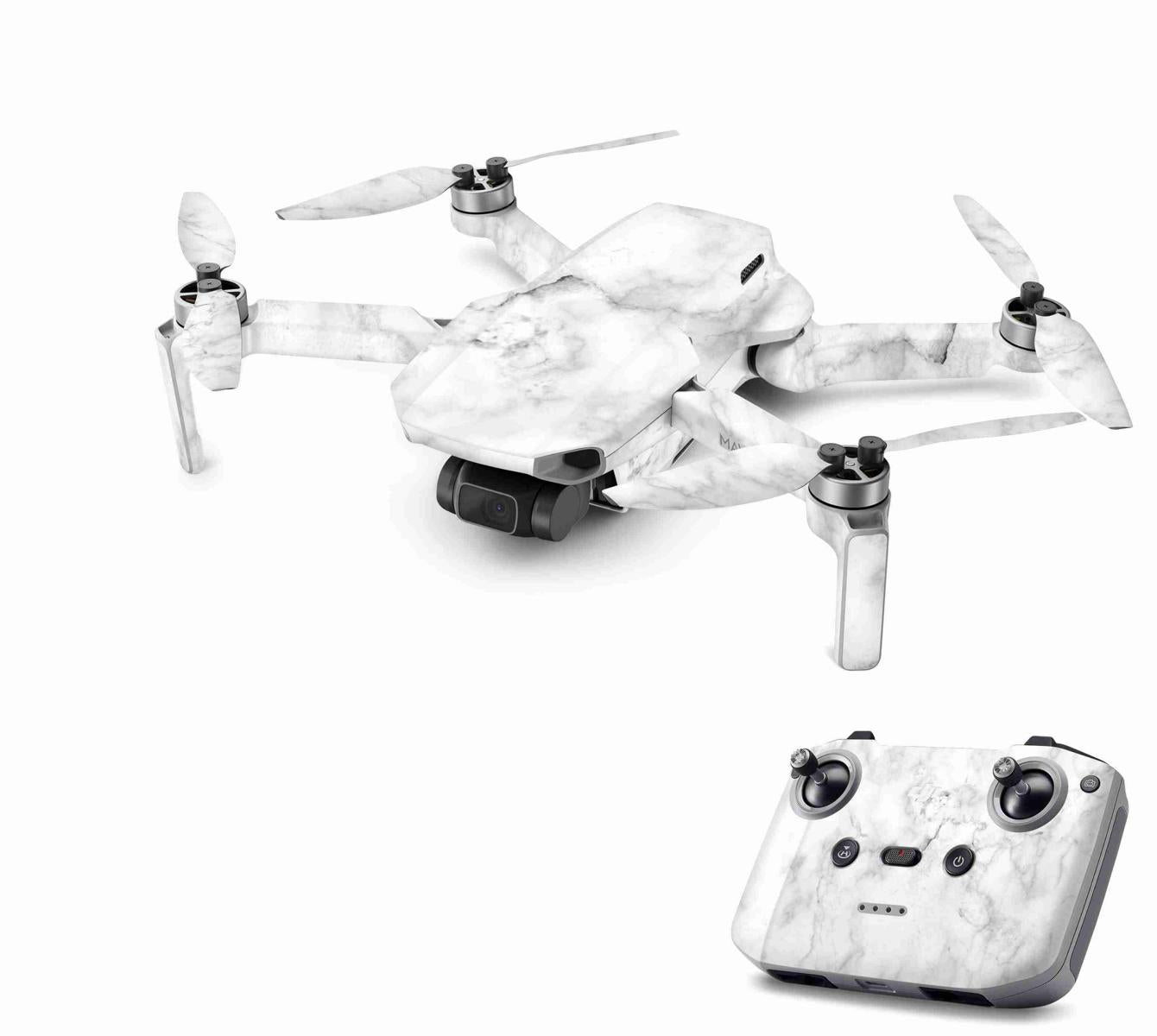 DJI Mavic Mini Serie Skins Mini 2 Mini SE Drohnen Aufkleber Set Marmor Elektronik-Sticker & -Aufkleber Skins4u DJI Mini 2