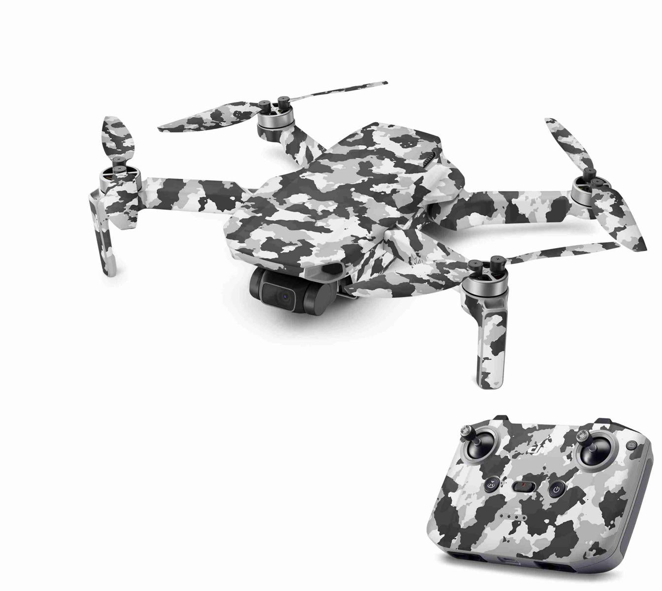 DJI Mavic Mini Serie Skins Mini 2 Mini SE Drohnen Aufkleber Set New Urban Camouflage Elektronik-Sticker & -Aufkleber Skins4u DJI Mini 2