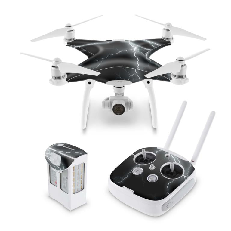 DJI Phantom Skins Aufkleber 2 3 4 Pro & Advanced Modelle Apocalypse Black Elektronik-Sticker & -Aufkleber Drohnen-Aufkleber