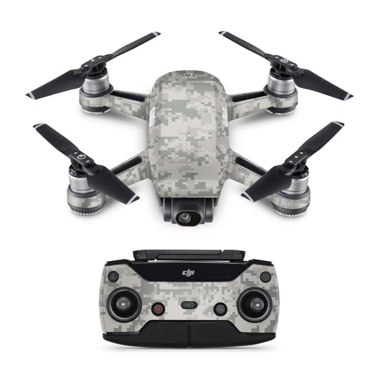 DJI Spark Drohnen Skin Folierung Design Vinyl Skins acu camo Elektronik-Sticker & -Aufkleber Skins4u