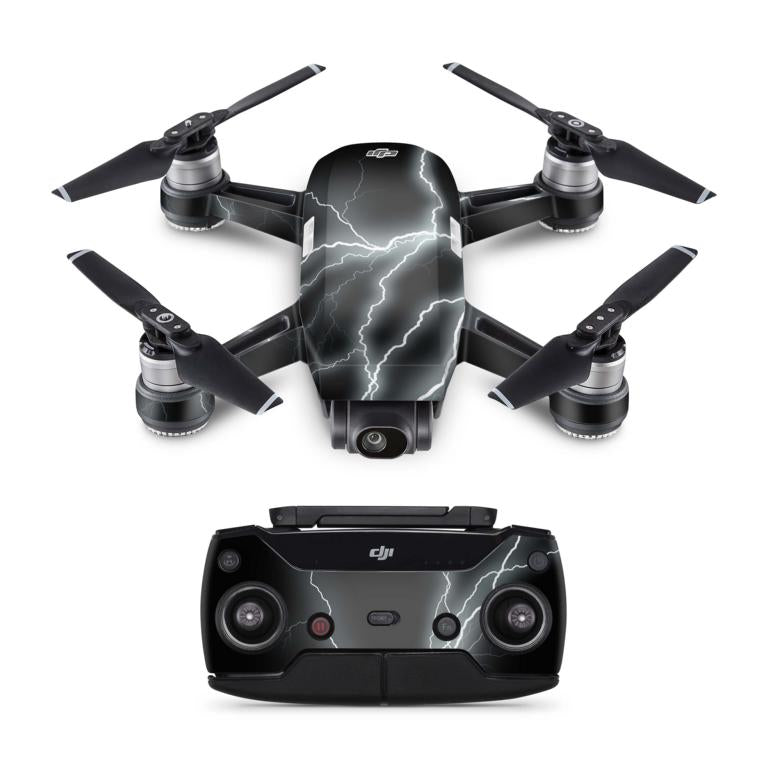 DJI Spark Drohnen Skin Folierung Design Vinyl Skins apocalypse black Elektronik-Sticker & -Aufkleber Skins4u