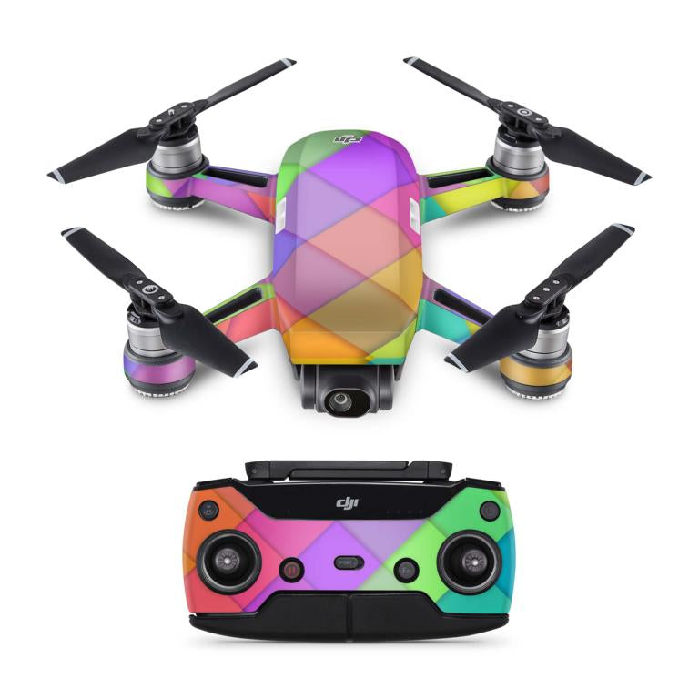 DJI Spark Drohnen Skin Folierung Design Vinyl Skins sam Elektronik-Sticker & -Aufkleber Skins4u