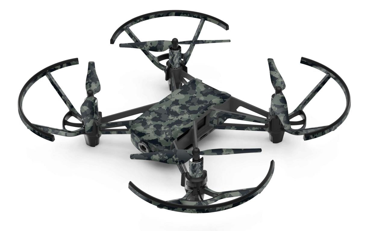 DJI RYZE Tello Drohnen Aufkleber Vinyl Skin Set Dark green Camo Elektronik-Sticker & -Aufkleber Skins4u