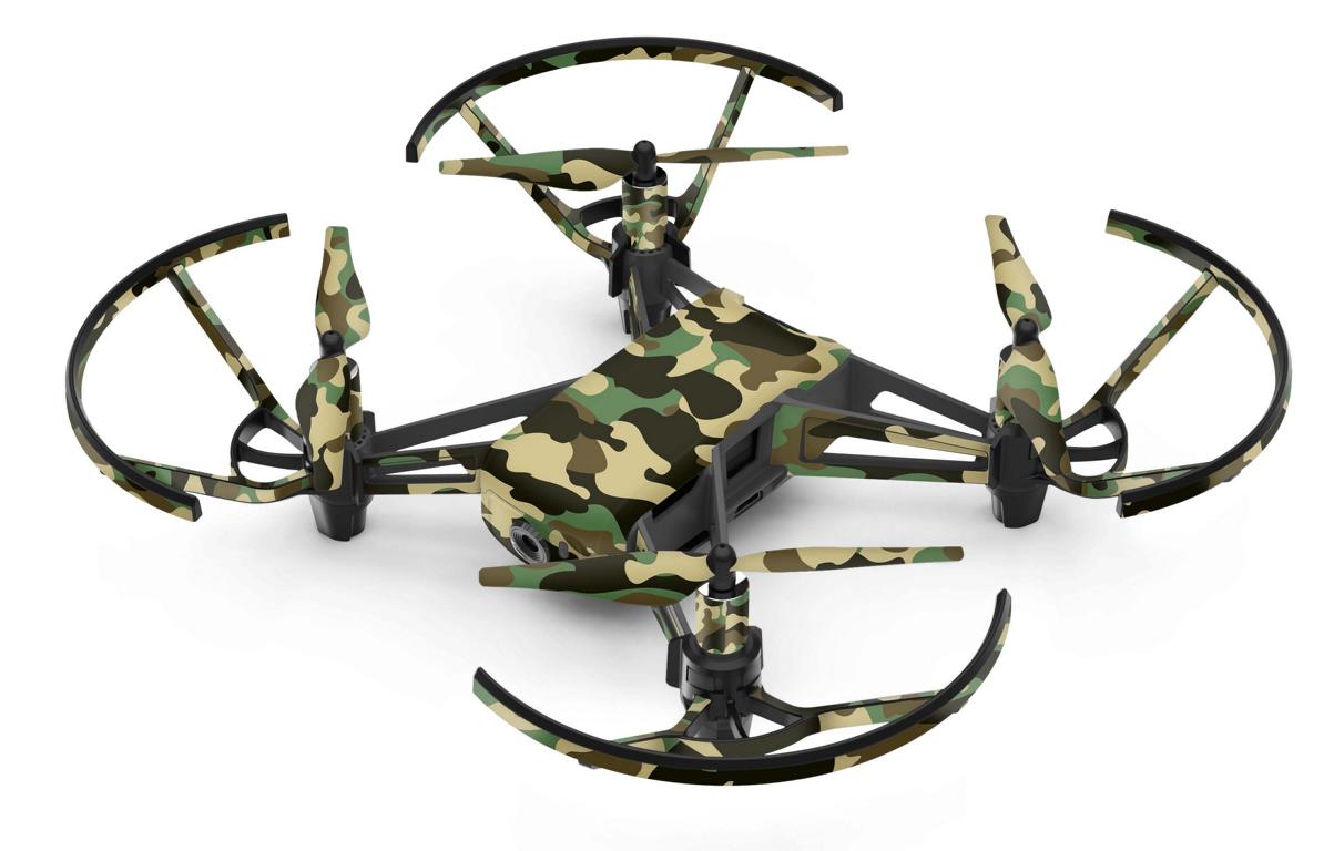DJI RYZE Tello Drohnen Aufkleber Vinyl Skin Set Wood Camo Elektronik-Sticker & -Aufkleber Skins4u