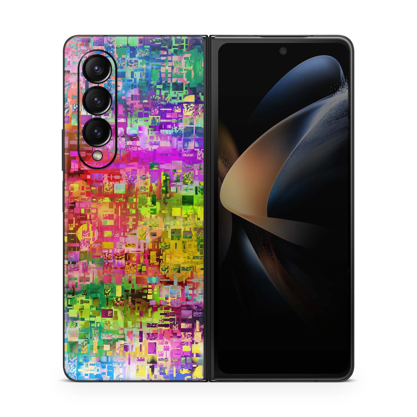 Samsung Galaxy Z Fold Skins für Z Fold3 / Z Fold4 Handy Aufkleber Abstract Aufkleber Skins4u