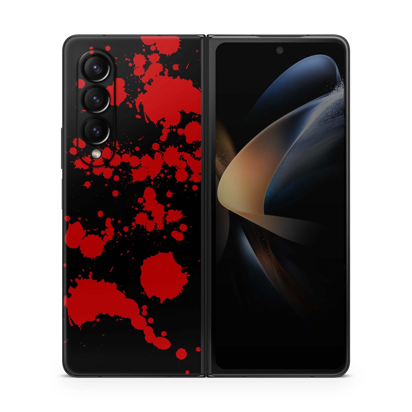 Samsung Galaxy Z Fold 5 Skin Folie Skins Handy Aufkleber Blood black Aufkleber Skins4u