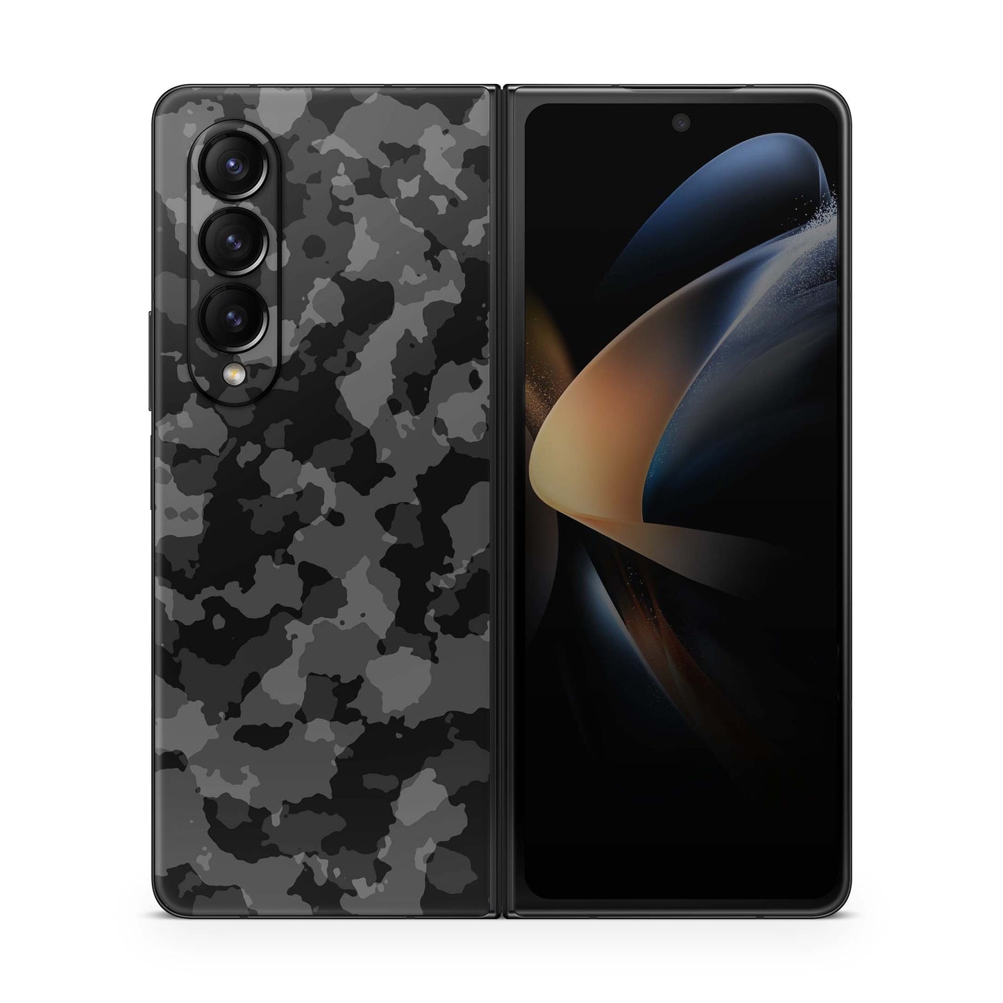 Samsung Galaxy Z Fold 5 Skin Folie Skins Handy Aufkleber Shadow Camo grau Aufkleber Skins4u