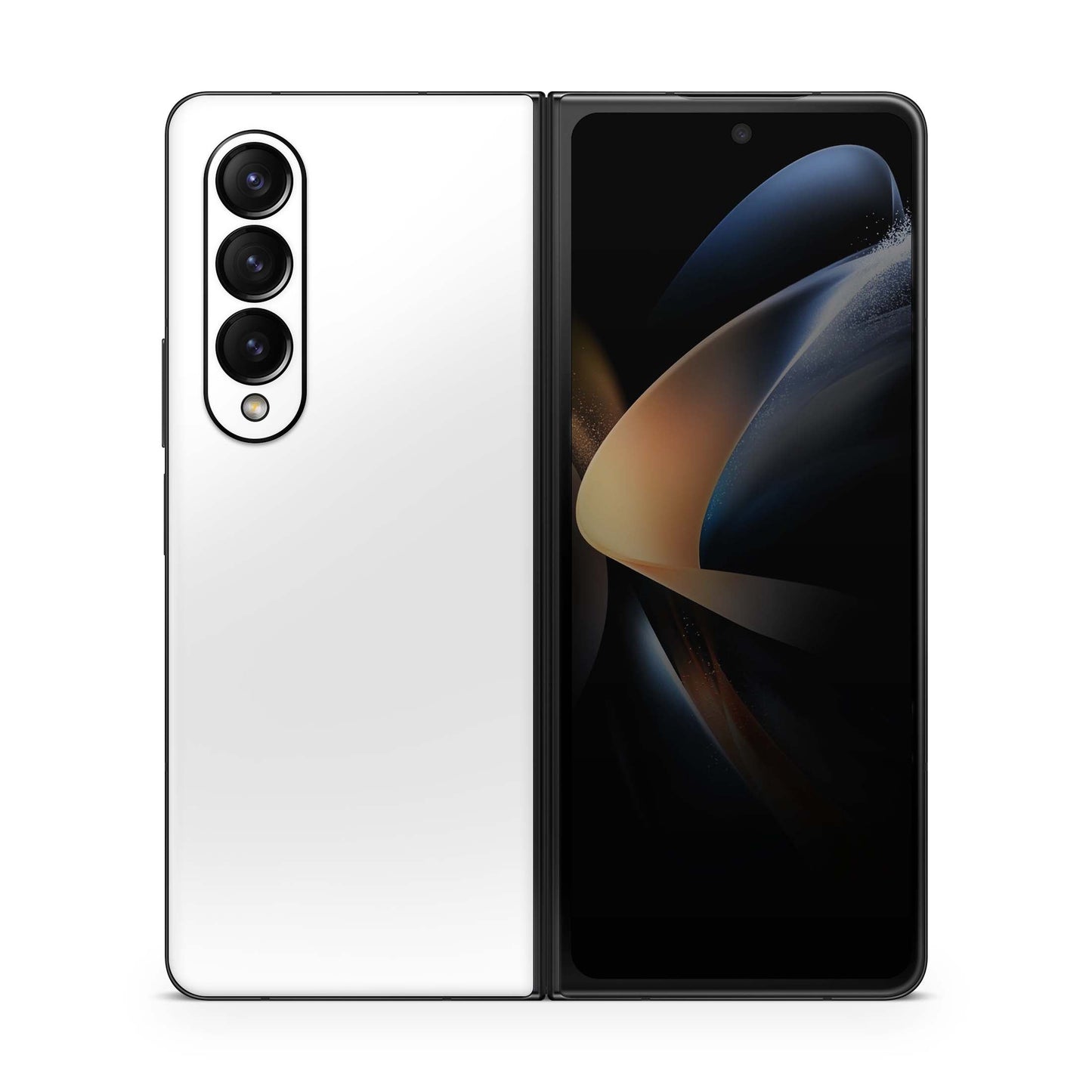 Samsung Galaxy Z Fold 5 Skin Folie Skins Handy Aufkleber Solid State weiss Aufkleber Skins4u