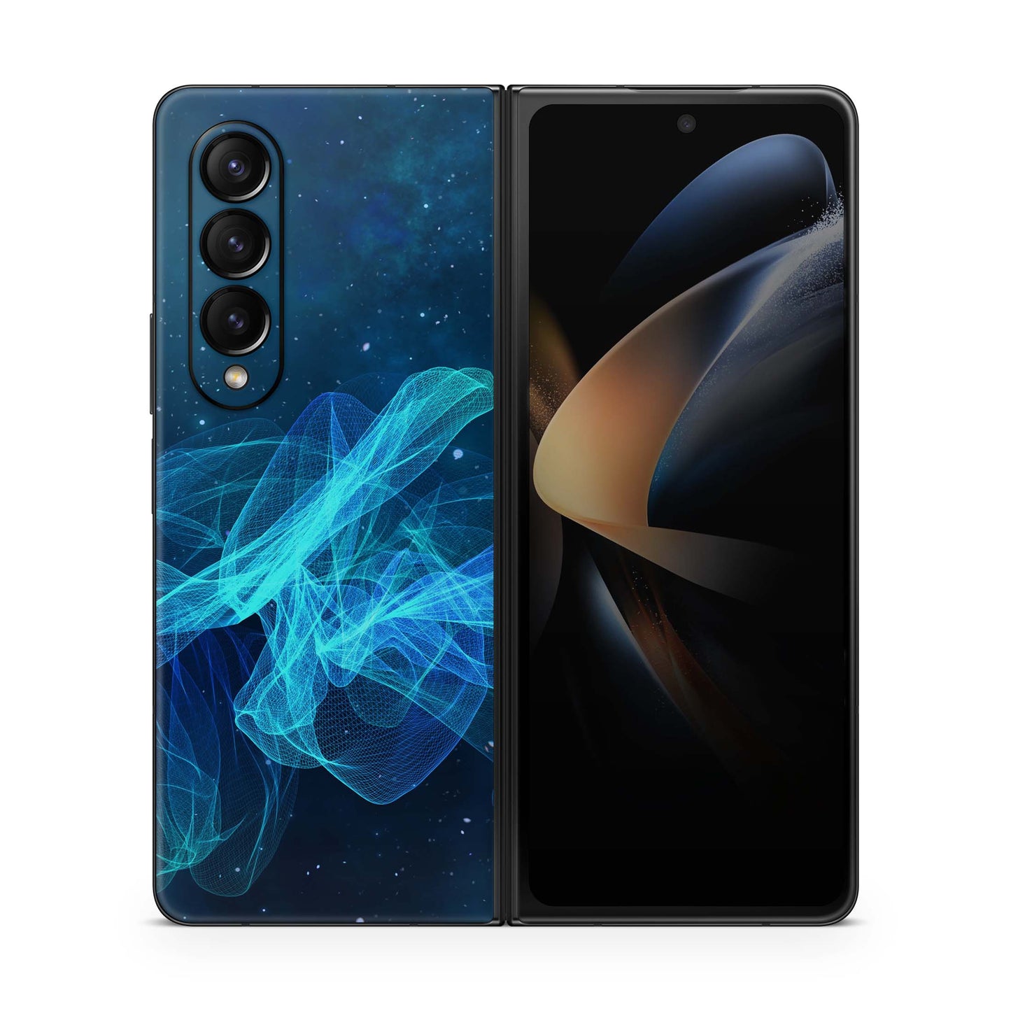 Samsung Galaxy Z Fold 5 Skin Folie Skins Handy Aufkleber Star Spiral Aufkleber Skins4u