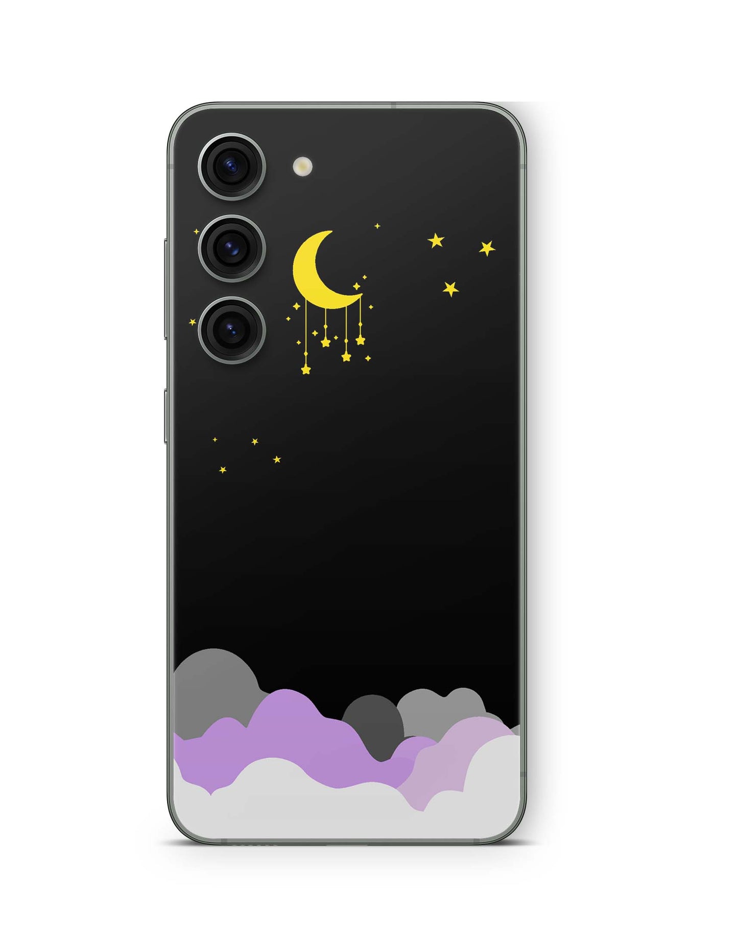 Samsung Galaxy S23 Plus Skin Design Vinyl Premium Schutz Folie Nachthimmel Aufkleber Skins4u