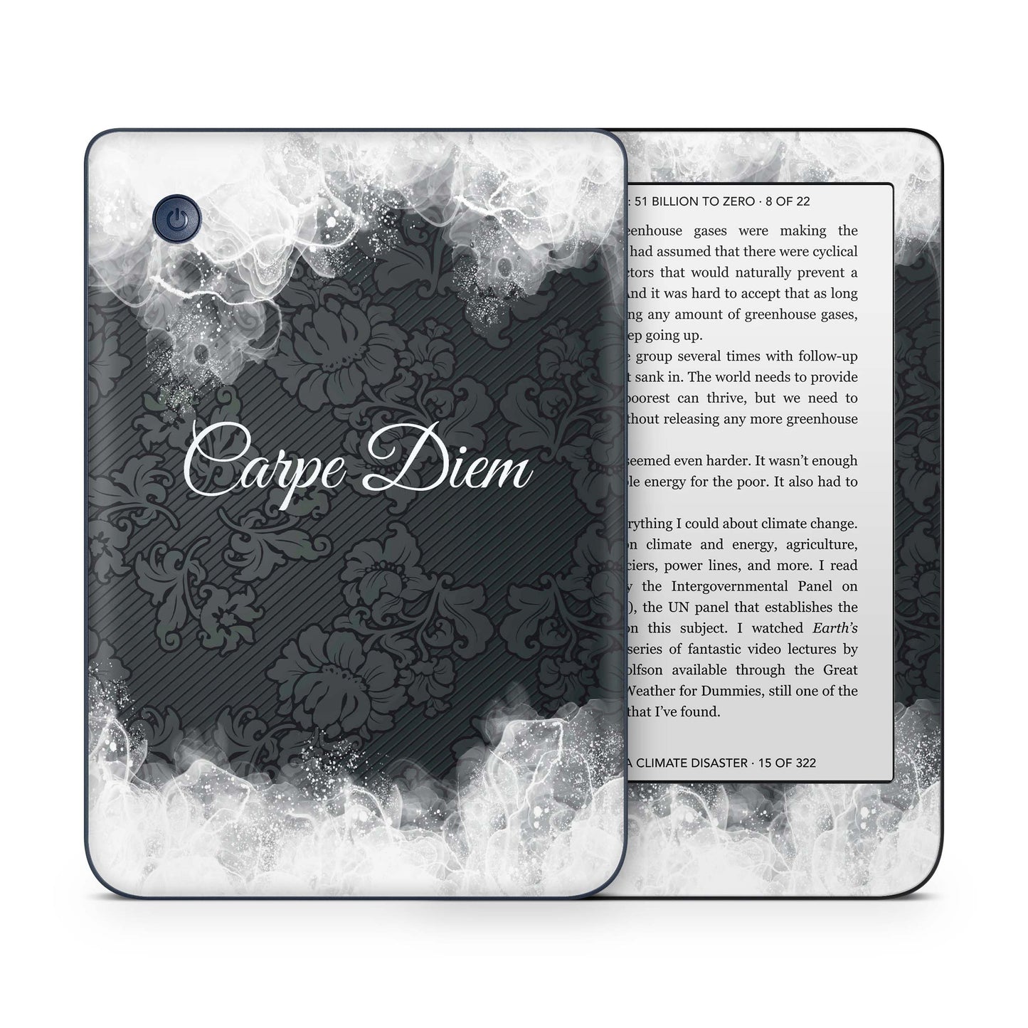 Kobo Nia / Tolino Page 2 Skin Schutzfolie Kratzerschutz Design Vinyl Aufkleber Carpe Diem Aufkleber skins4u