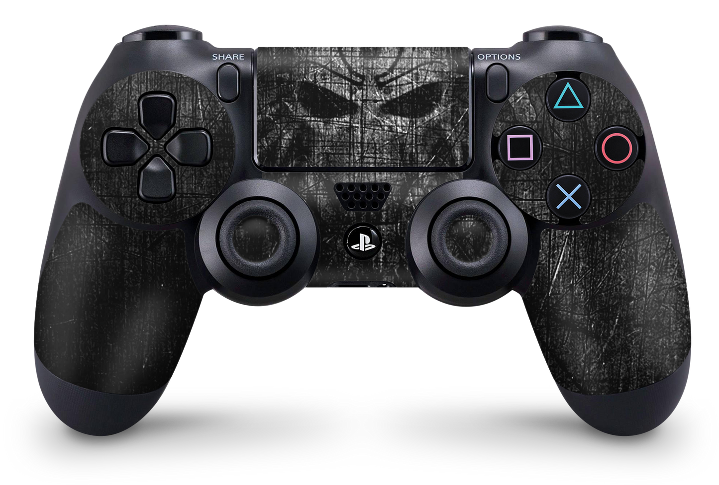 PS4 Playstation 4 Controller Skins - Vinyl Skin Aufkleber für Gaming Controller Black Demon Aufkleber Skins4u