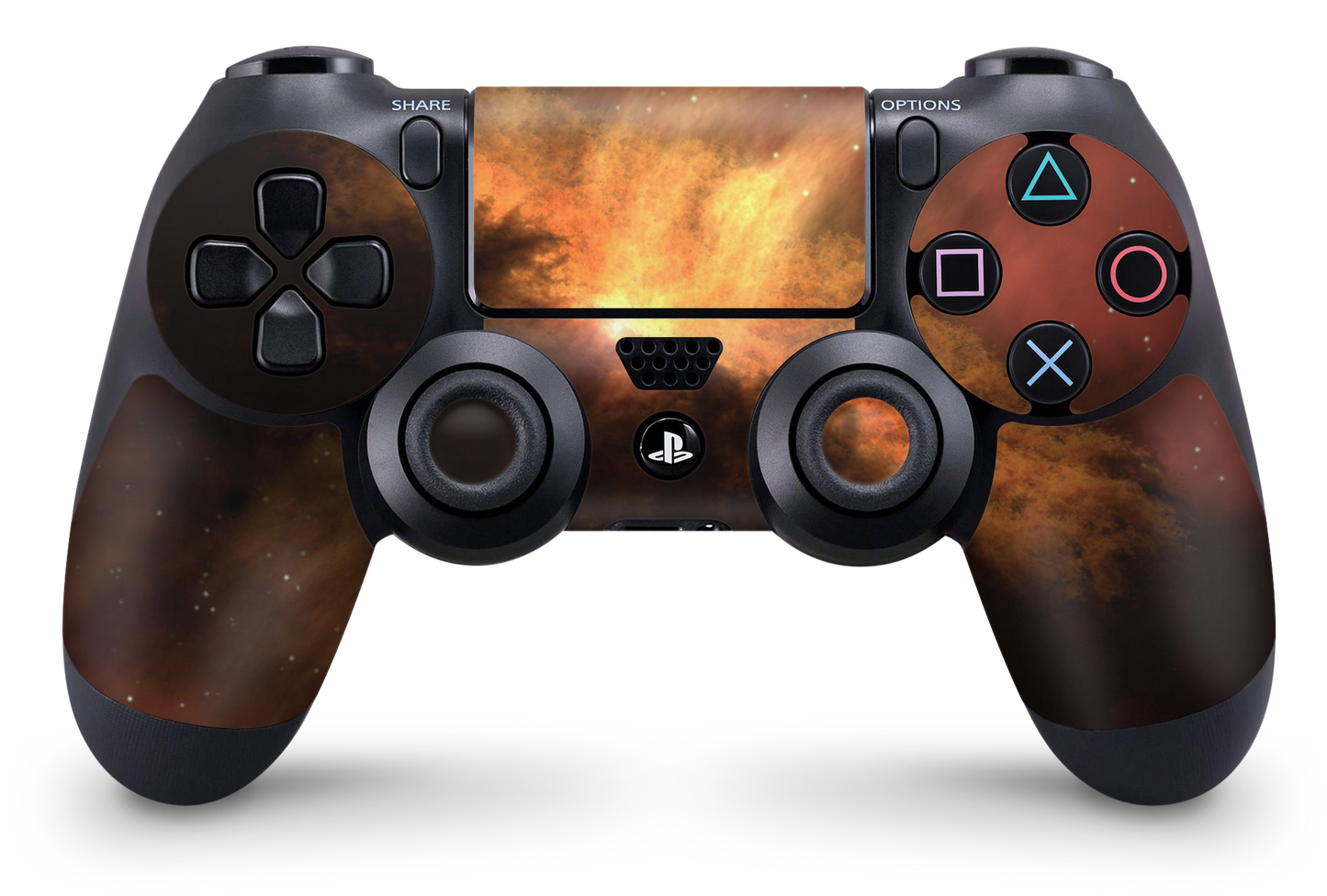 PS4 Playstation 4 Controller Skins - Vinyl Skin Aufkleber für Gaming Controller Solar Storm Aufkleber Skins4u