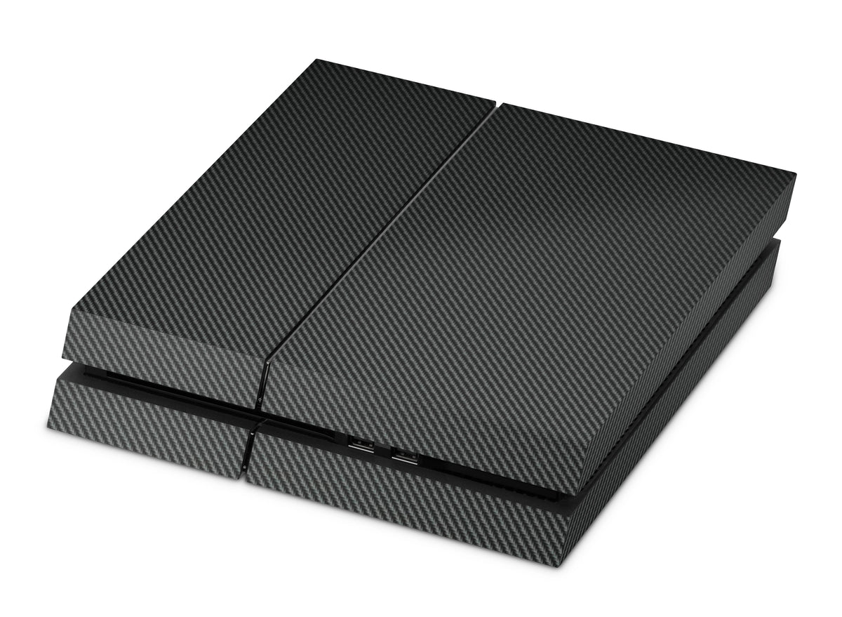 Playstation 4 Skin & Wrap Design Aufkleber Folie für PS4 Konsole 1.Generation carbon Aufkleber skins4u