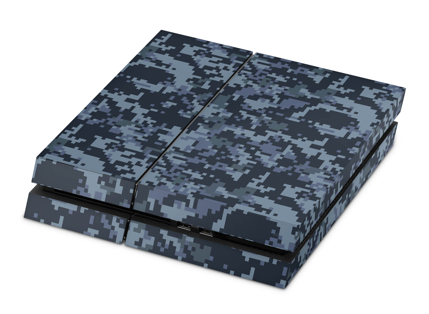 Playstation 4 Skin & Wrap Design Aufkleber Folie für PS4 Konsole 1.Generation digital navy camo Aufkleber skins4u