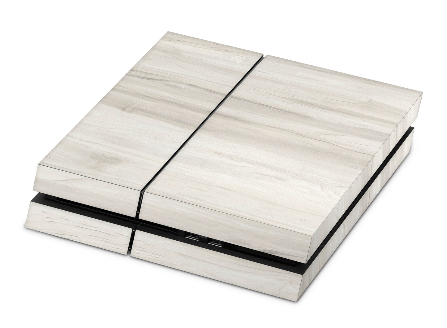 Playstation 4 Skin & Wrap Design Aufkleber Folie für PS4 Konsole 1.Generation light wood Aufkleber skins4u