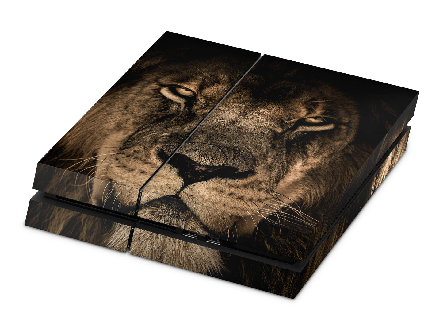Playstation 4 Skin & Wrap Design Aufkleber Folie für PS4 Konsole 1.Generation lion king Aufkleber skins4u