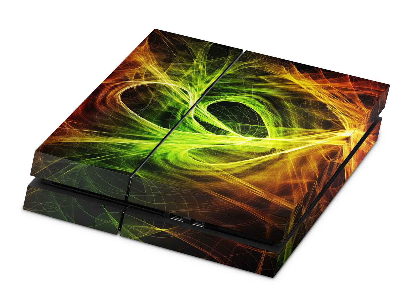 Playstation 4 Skin & Wrap Design Aufkleber Folie für PS4 Konsole 1.Generation particles Aufkleber skins4u