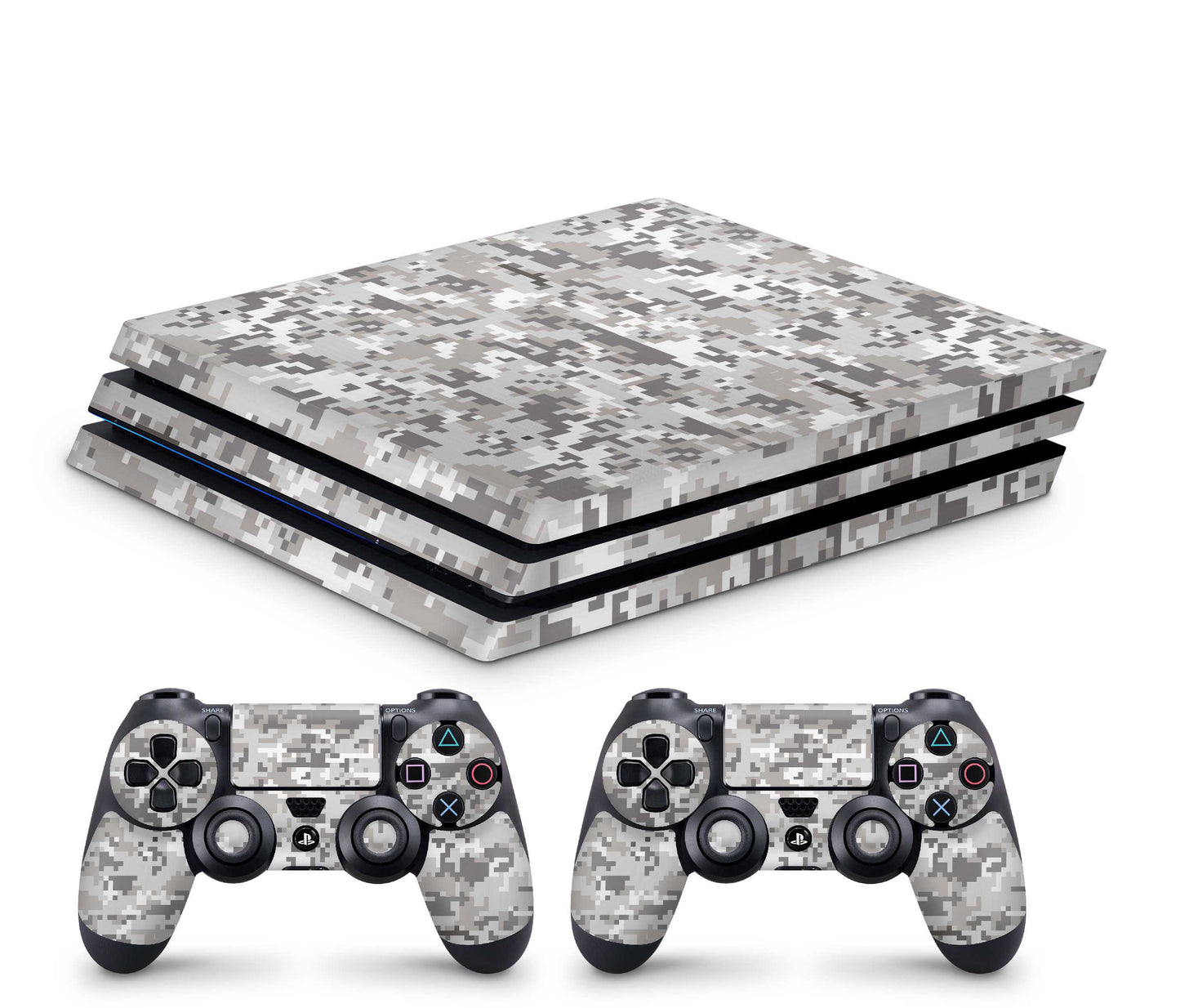 Playstation 4 Pro Skin - hochwertiger Vinyl Konsolen Aufkleber PS4 Pro Skins Digital urban camo Aufkleber skins4u