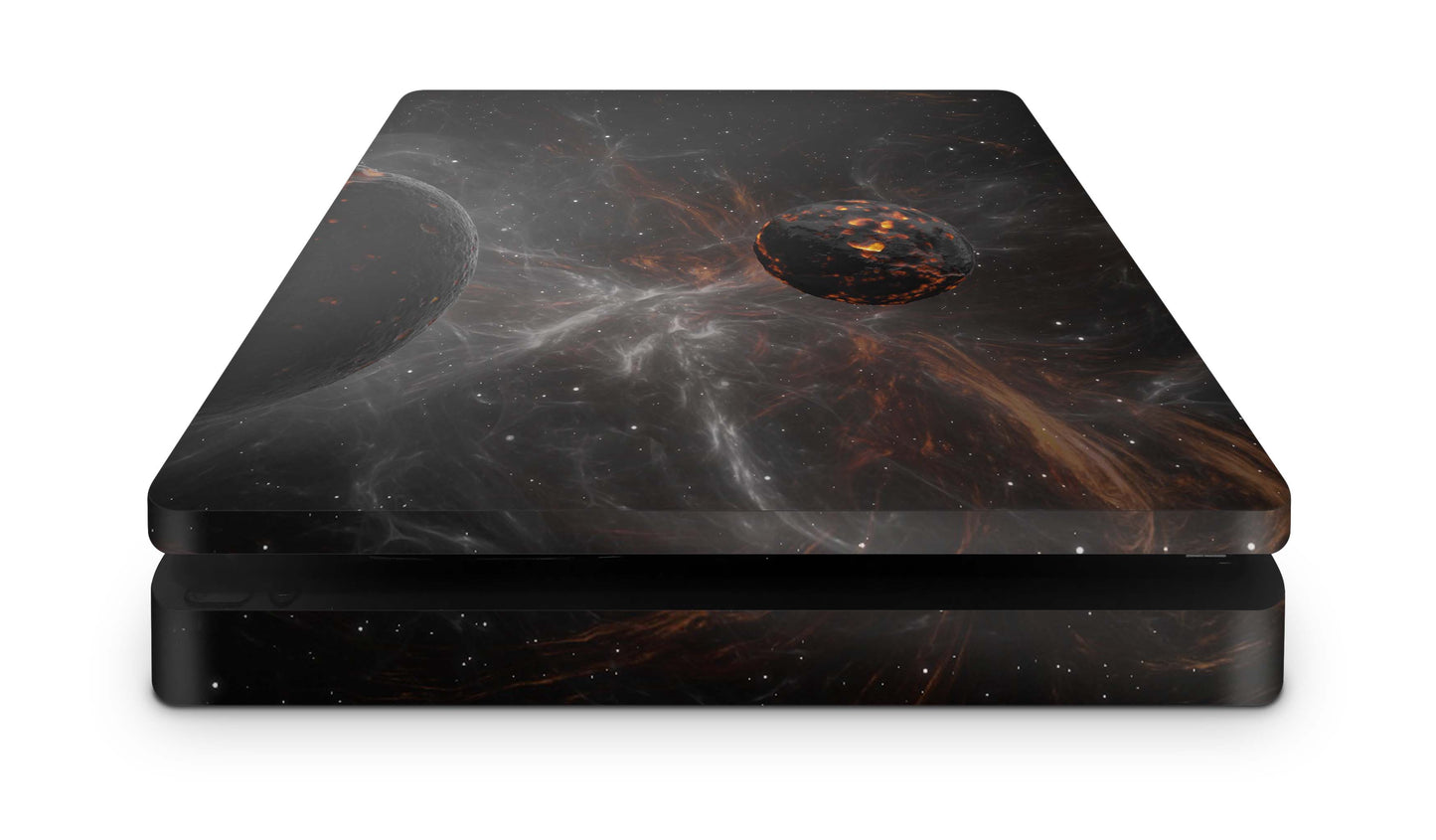 PS4 Slim Playstation 4 Skins: Design Vinyl Premium Skin Aufkleber für Konsole Astronomy Aufkleber skins4u
