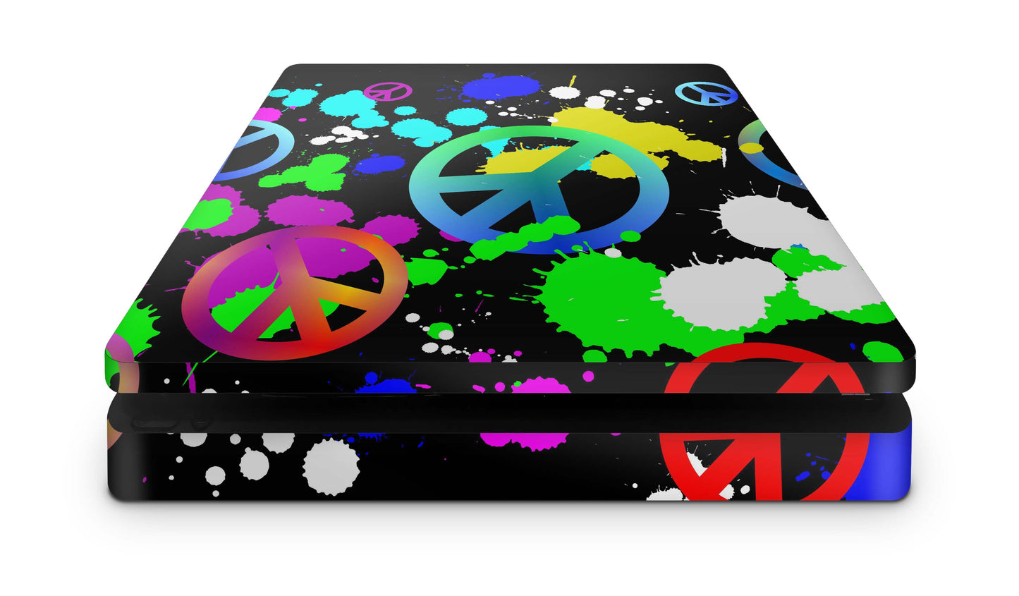 PS4 Slim Playstation 4 Skins: Design Vinyl Premium Skin Aufkleber für Konsole Unity Aufkleber skins4u