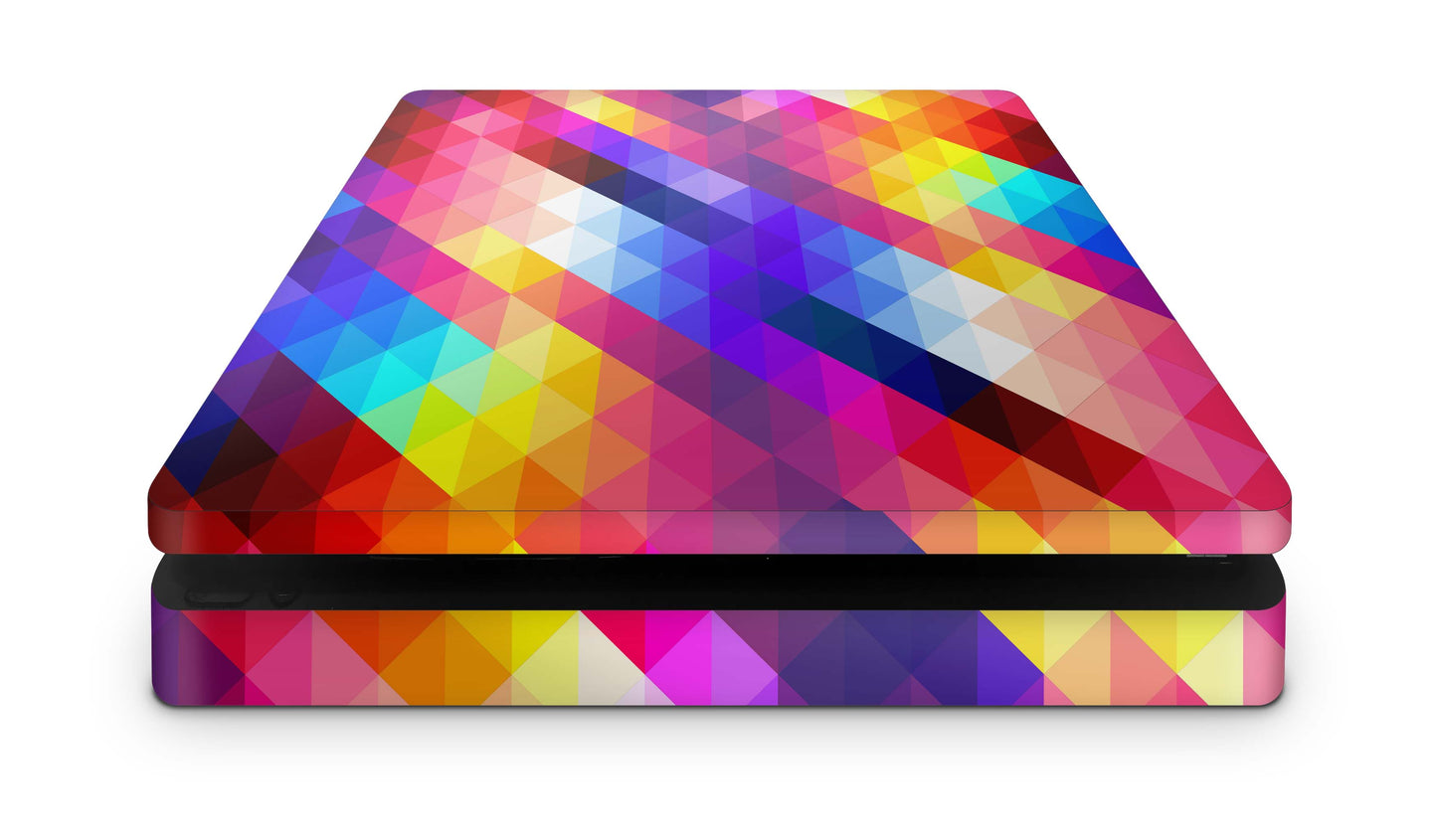PS4 Slim Playstation 4 Skins: Design Vinyl Premium Skin Aufkleber für Konsole geo Aufkleber skins4u